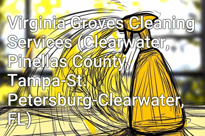Virginia Groves Cleaning Services (Clearwater, Pinellas County, Tampa-St. Petersburg-Clearwater, FL)