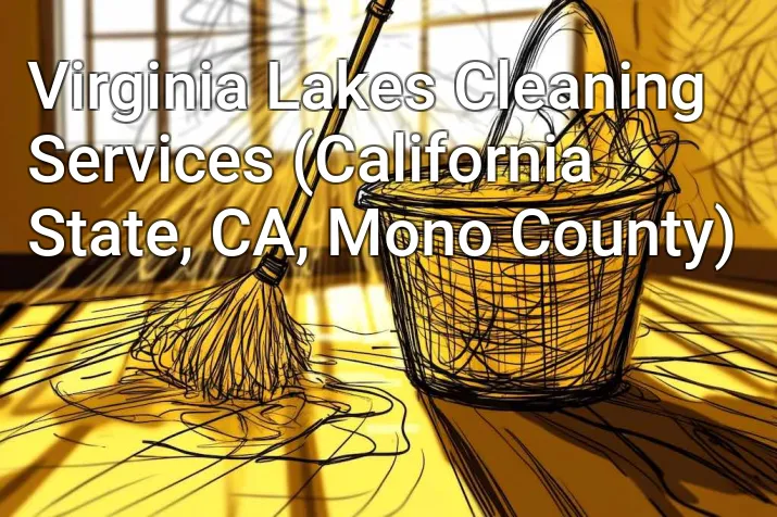 Virginia Lakes Cleaning Services (California State, CA, Mono County)