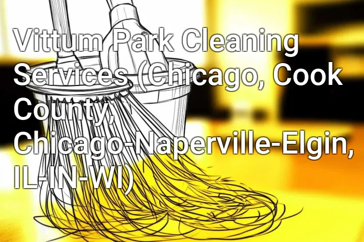Vittum Park Cleaning Services (Chicago, Cook County, Chicago-Naperville-Elgin, IL-IN-WI)