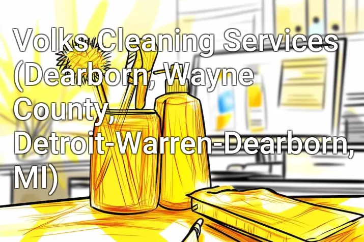 Volks Cleaning Services (Dearborn, Wayne County, Detroit-Warren-Dearborn, MI)