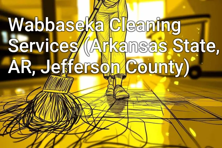 Wabbaseka Cleaning Services (Arkansas State, AR, Jefferson County)