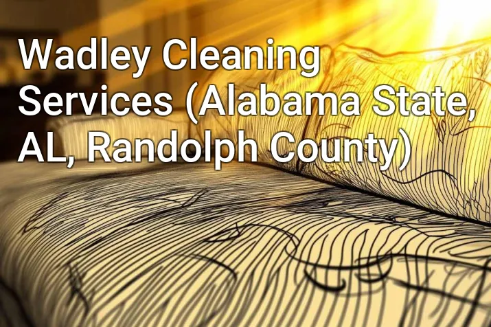 Wadley Cleaning Services (Alabama State, AL, Randolph County)
