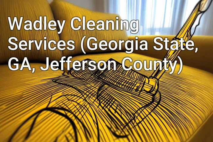 Wadley Cleaning Services (Georgia State, GA, Jefferson County)