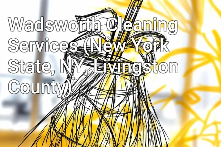 Wadsworth Cleaning Services (New York State, NY, Livingston County)