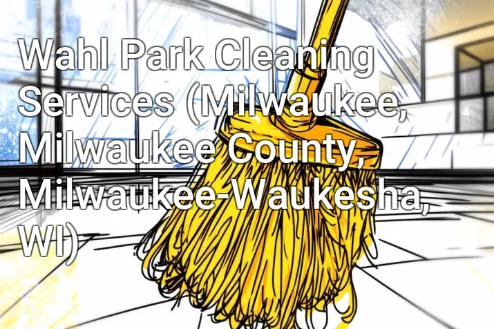 Wahl Park Cleaning Services (Milwaukee, Milwaukee County, Milwaukee-Waukesha, WI)