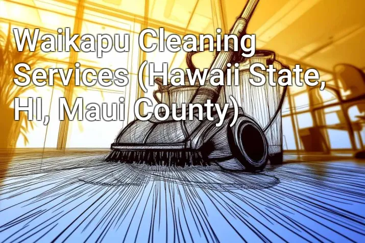 Waikapu Cleaning Services (Hawaii State, HI, Maui County)