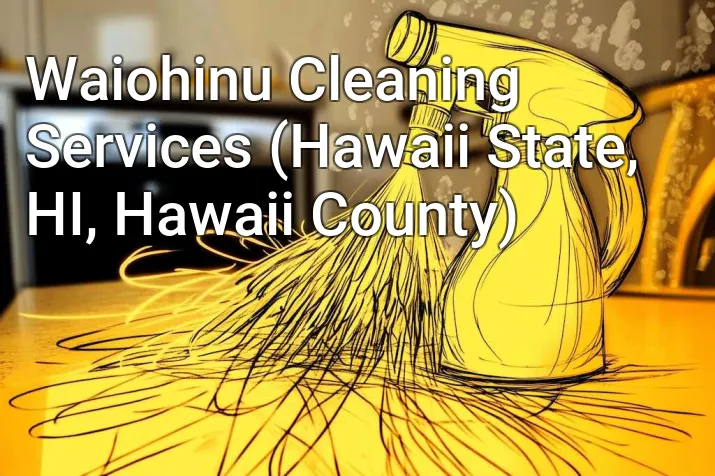 Waiohinu Cleaning Services (Hawaii State, HI, Hawaii County)