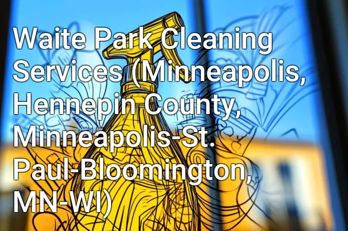 Waite Park Cleaning Services (Minneapolis, Hennepin County, Minneapolis-St. Paul-Bloomington, MN-WI)