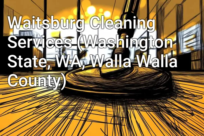 Waitsburg Cleaning Services (Washington State, WA, Walla Walla County)