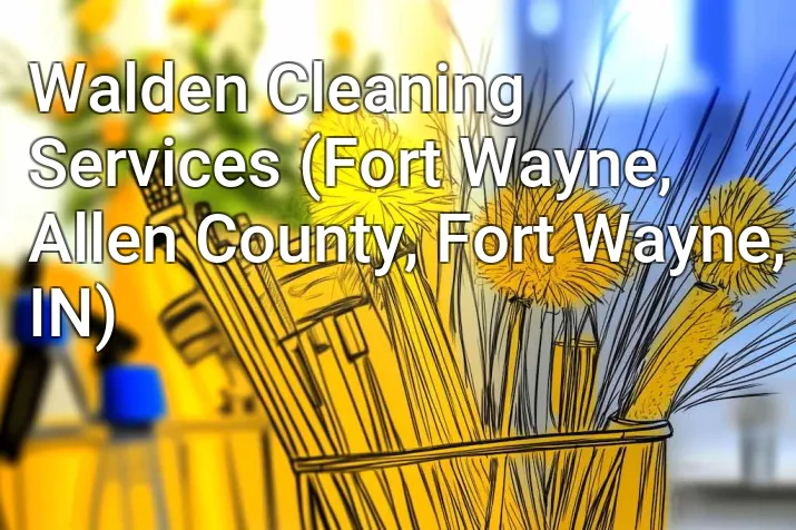 Walden Cleaning Services (Fort Wayne, Allen County, Fort Wayne, IN)