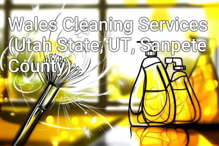 Wales Cleaning Services (Utah State, UT, Sanpete County)
