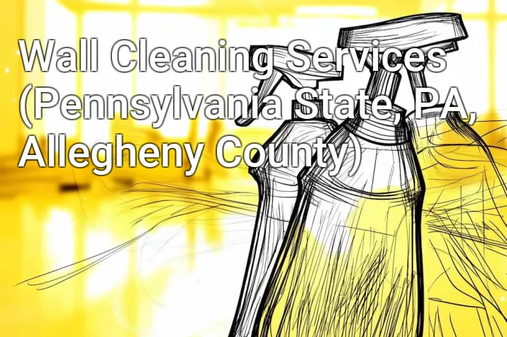 Wall Cleaning Services (Pennsylvania State, PA, Allegheny County)