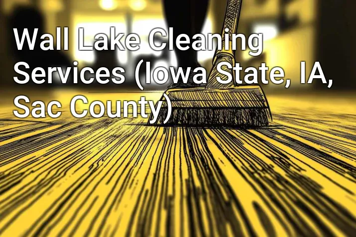 Wall Lake Cleaning Services (Iowa State, IA, Sac County)