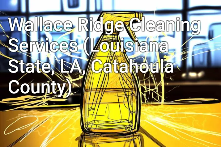 Wallace Ridge Cleaning Services (Louisiana State, LA, Catahoula County)