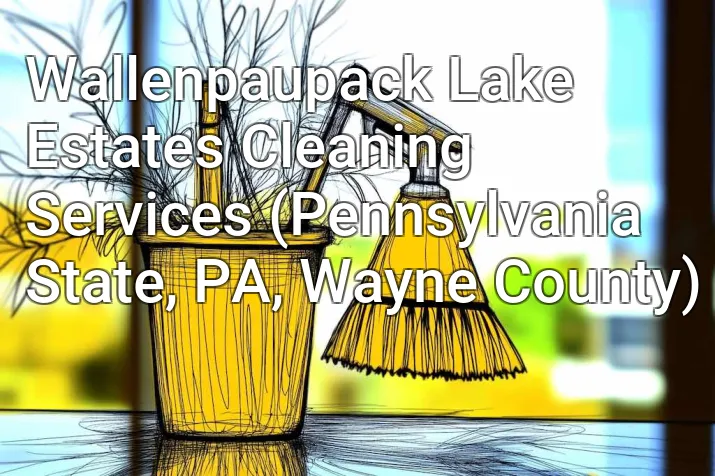 Wallenpaupack Lake Estates Cleaning Services (Pennsylvania State, PA, Wayne County)
