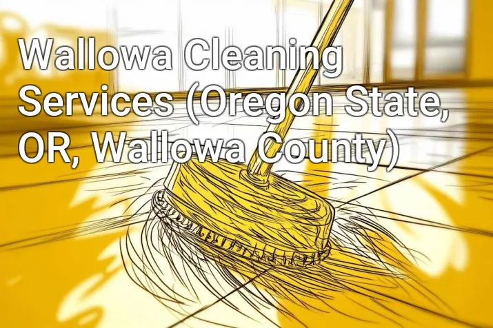 Wallowa Cleaning Services (Oregon State, OR, Wallowa County)