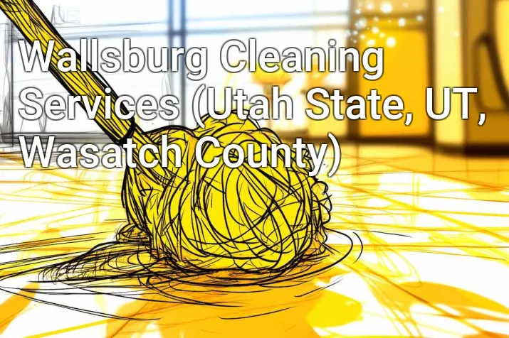 Wallsburg Cleaning Services (Utah State, UT, Wasatch County)