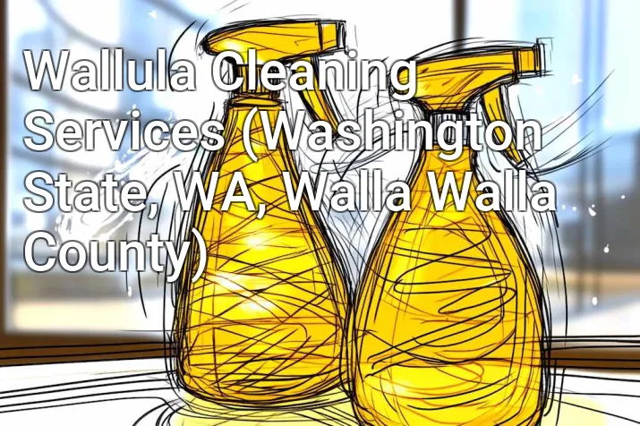 Wallula Cleaning Services (Washington State, WA, Walla Walla County)