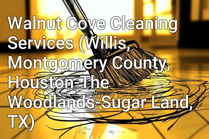 Walnut Cove Cleaning Services (Willis, Montgomery County, Houston-The Woodlands-Sugar Land, TX)