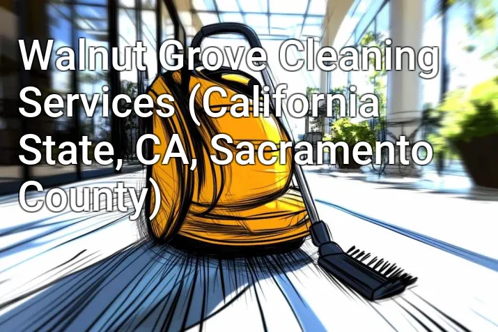 Walnut Grove Cleaning Services (California State, CA, Sacramento County)