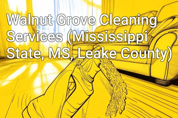 Walnut Grove Cleaning Services (Mississippi State, MS, Leake County)