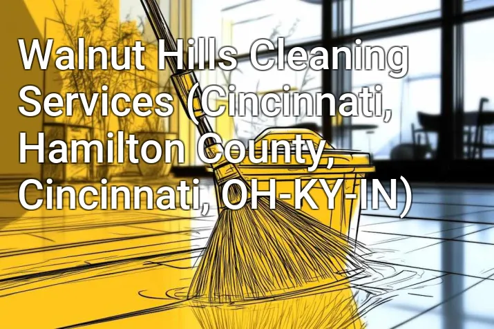 Walnut Hills Cleaning Services (Cincinnati, Hamilton County, Cincinnati, OH-KY-IN)