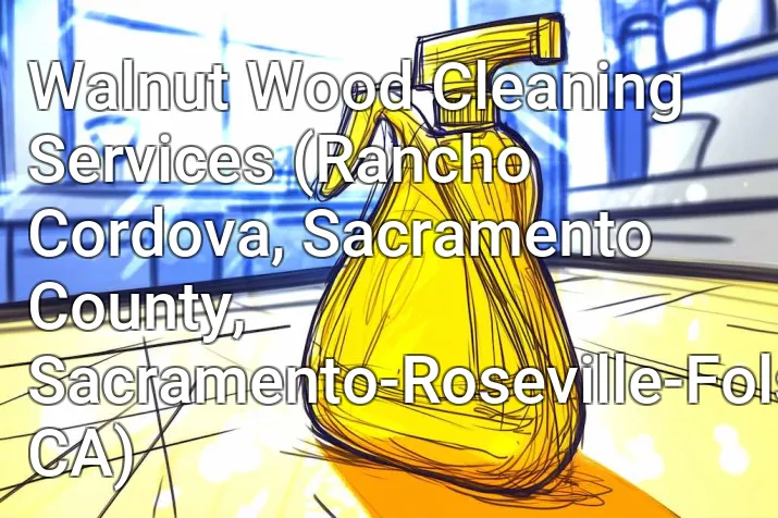 Walnut Wood Cleaning Services (Rancho Cordova, Sacramento County, Sacramento-Roseville-Folsom, CA)