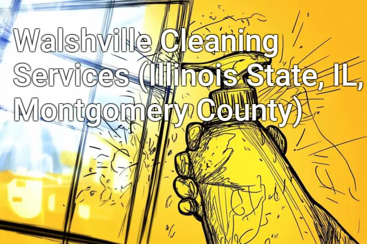 Walshville Cleaning Services (Illinois State, IL, Montgomery County)