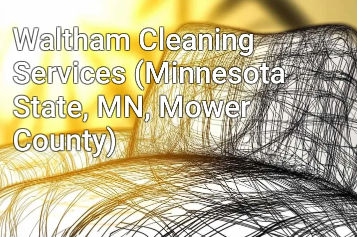 Waltham Cleaning Services (Minnesota State, MN, Mower County)