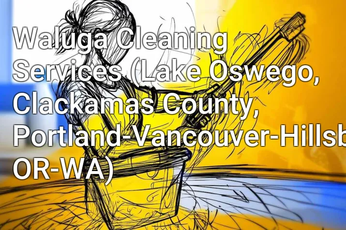 Waluga Cleaning Services (Lake Oswego, Clackamas County, Portland-Vancouver-Hillsboro, OR-WA)