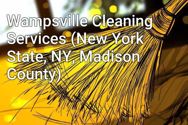 Wampsville Cleaning Services (New York State, NY, Madison County)