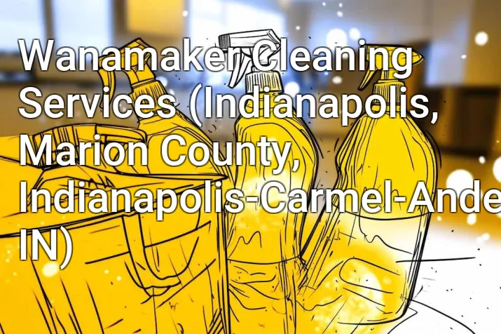 Wanamaker Cleaning Services (Indianapolis, Marion County, Indianapolis-Carmel-Anderson, IN)