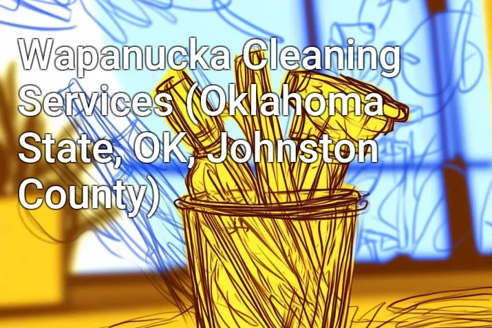 Wapanucka Cleaning Services (Oklahoma State, OK, Johnston County)