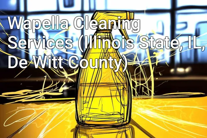 Wapella Cleaning Services (Illinois State, IL, De Witt County)