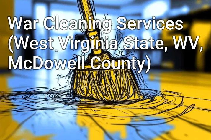 War Cleaning Services (West Virginia State, WV, McDowell County)