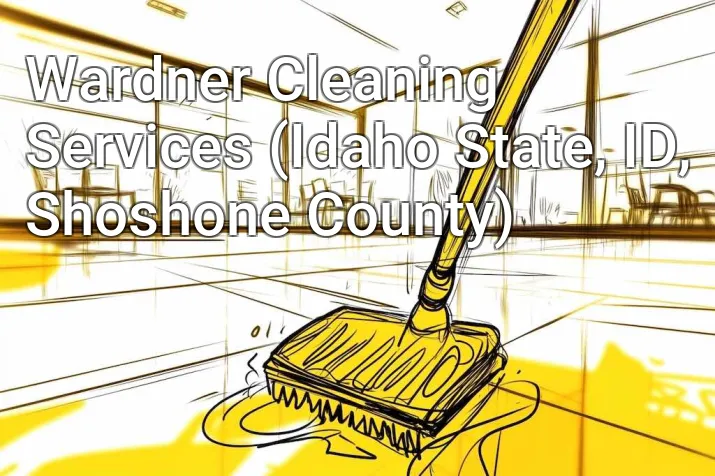 Wardner Cleaning Services (Idaho State, ID, Shoshone County)