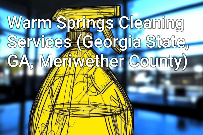 Warm Springs Cleaning Services (Georgia State, GA, Meriwether County)