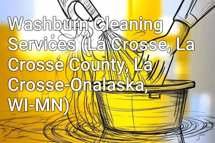 Washburn Cleaning Services (La Crosse, La Crosse County, La Crosse-Onalaska, WI-MN)