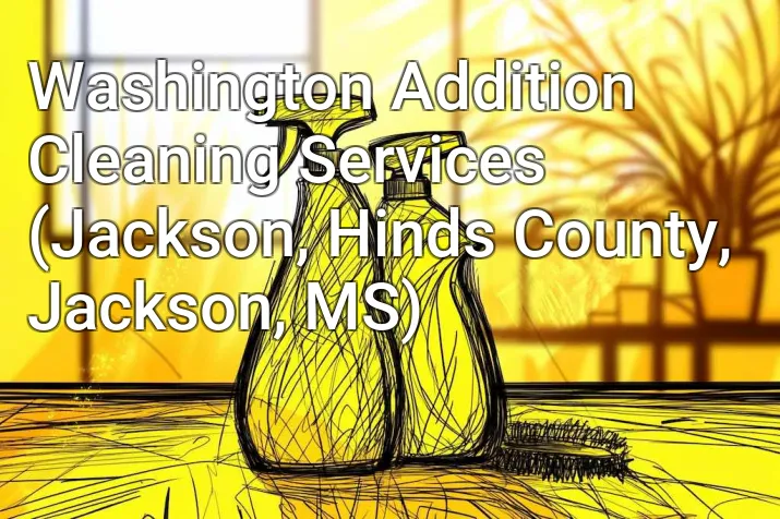Washington Addition Cleaning Services (Jackson, Hinds County, Jackson, MS)