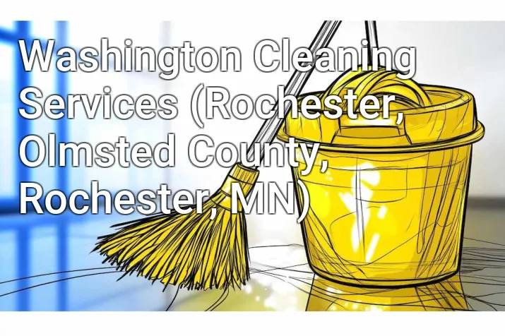 Washington Cleaning Services (Rochester, Olmsted County, Rochester, MN)