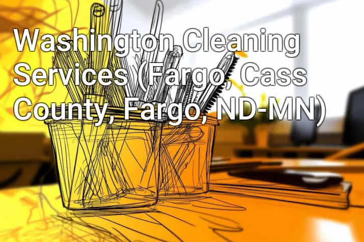 Washington Cleaning Services (Fargo, Cass County, Fargo, ND-MN)