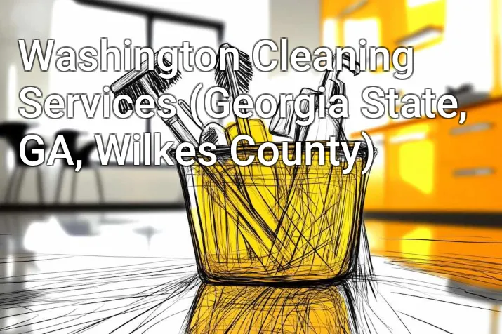 Washington Cleaning Services (Georgia State, GA, Wilkes County)