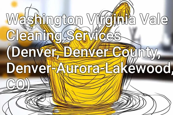 Washington Virginia Vale Cleaning Services (Denver, Denver County, Denver-Aurora-Lakewood, CO)