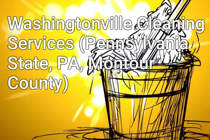 Washingtonville Cleaning Services (Pennsylvania State, PA, Montour County)