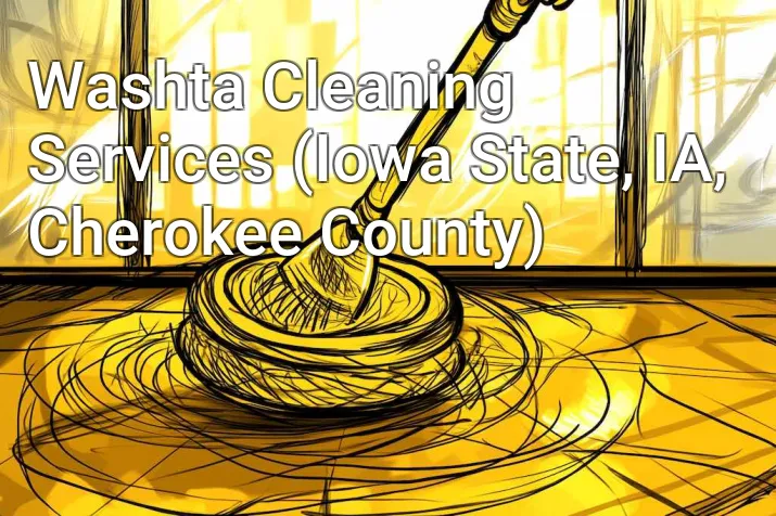 Washta Cleaning Services (Iowa State, IA, Cherokee County)