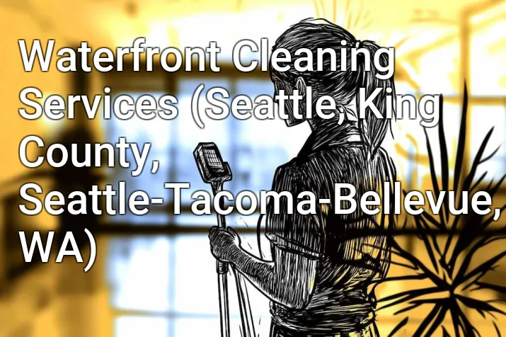 Waterfront Cleaning Services (Seattle, King County, Seattle-Tacoma-Bellevue, WA)