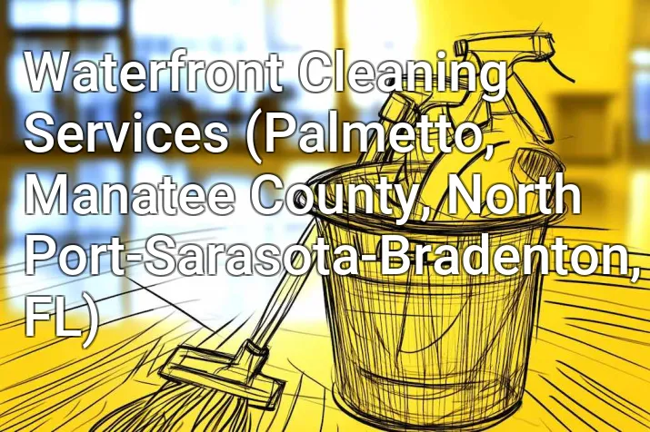 Waterfront Cleaning Services (Palmetto, Manatee County, North Port-Sarasota-Bradenton, FL)