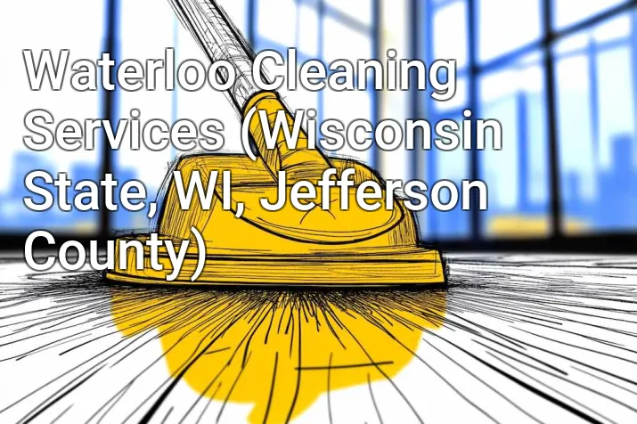 Waterloo Cleaning Services (Wisconsin State, WI, Jefferson County)