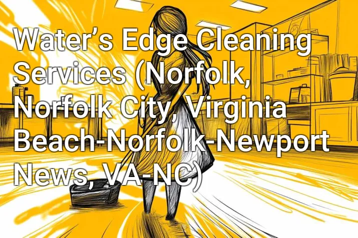 Water’s Edge Cleaning Services (Norfolk, Norfolk City, Virginia Beach-Norfolk-Newport News, VA-NC)