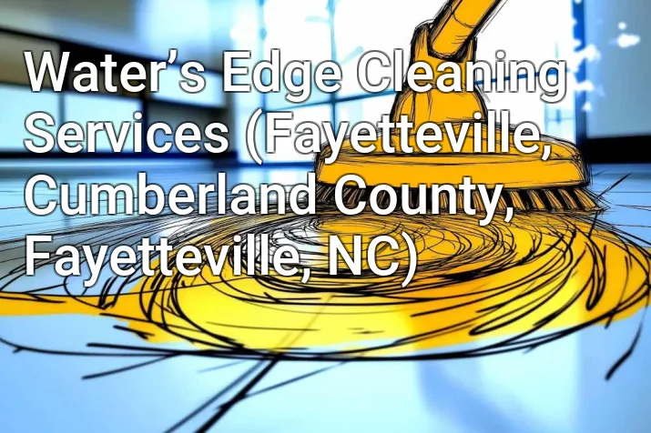 Water’s Edge Cleaning Services (Fayetteville, Cumberland County, Fayetteville, NC)